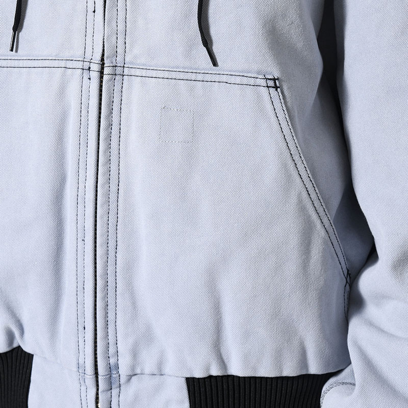 HOODIE BLOUSON -BLUE-