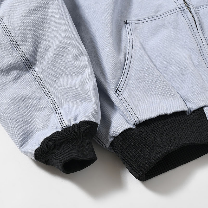 HOODIE BLOUSON -BLUE-