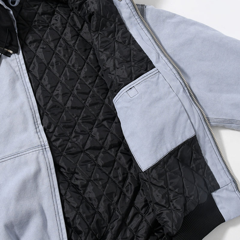 HOODIE BLOUSON -BLUE-