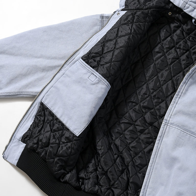 HOODIE BLOUSON -BLUE-