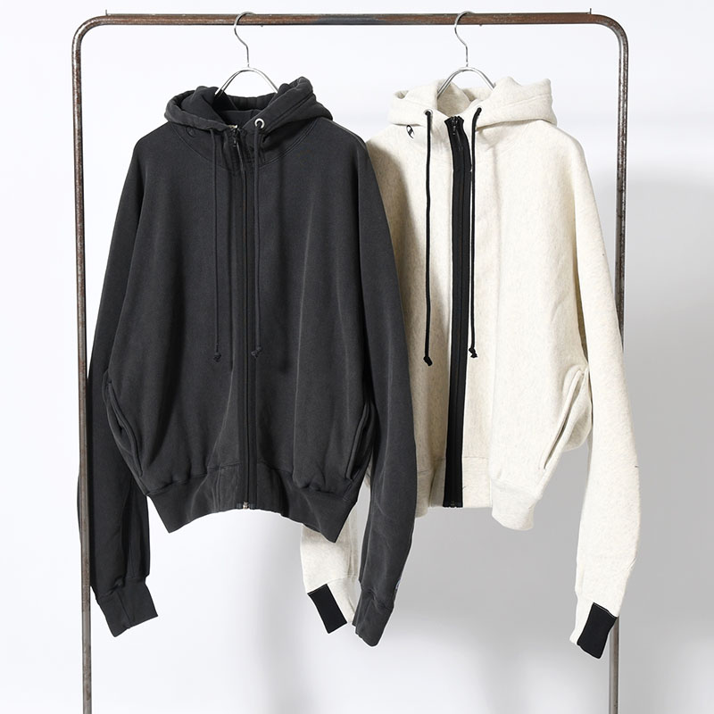 ZIP UP HOODIE -2.COLOR-