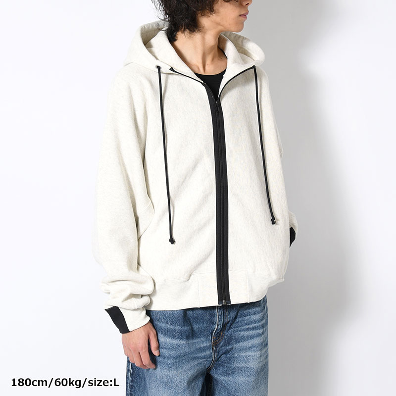 ZIP UP HOODIE -2.COLOR-