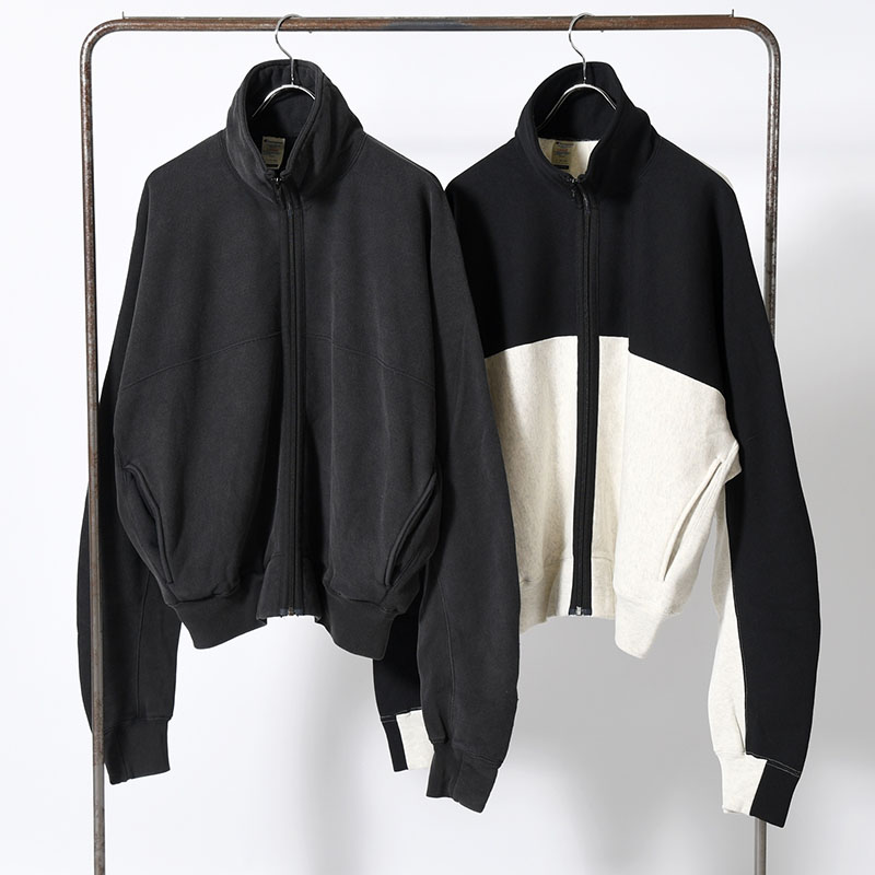 HIGHNECK ZIP UP SWEATSHIRT -2.COLOR-