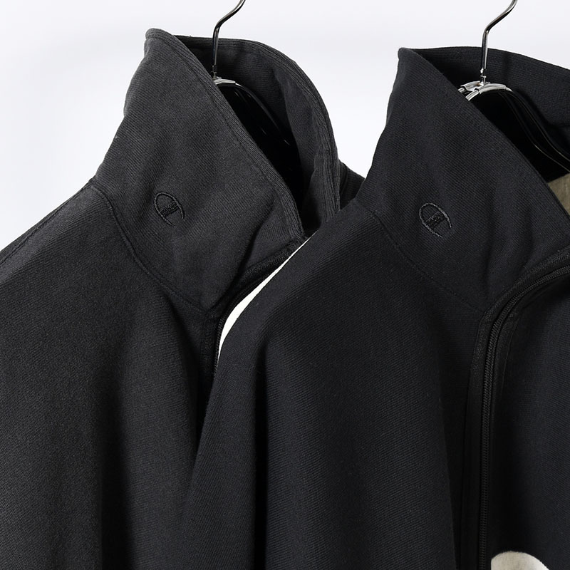 HIGHNECK ZIP UP SWEATSHIRT -2.COLOR-
