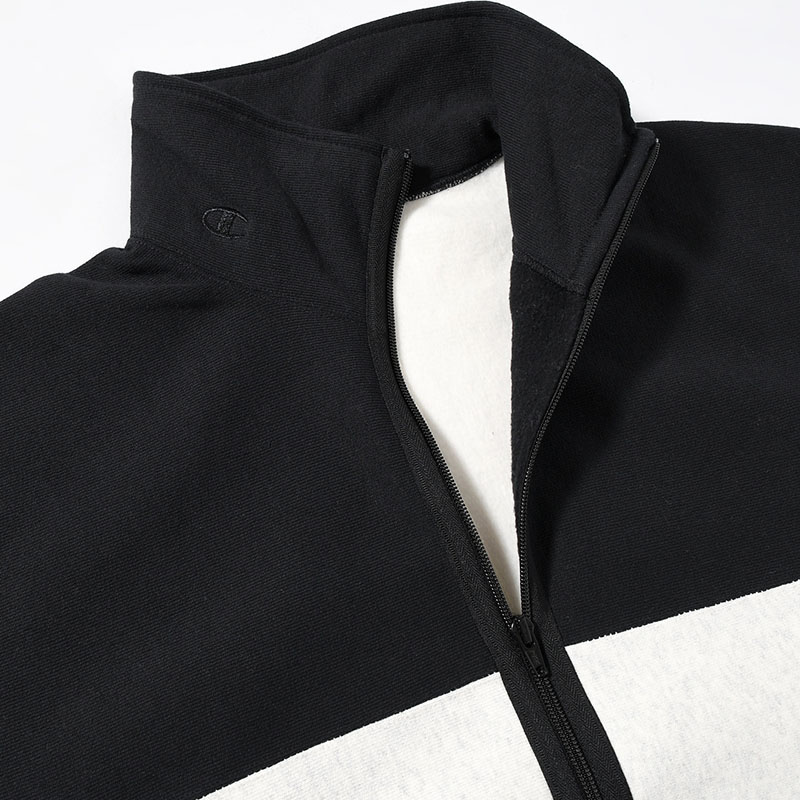 HIGHNECK ZIP UP SWEATSHIRT -2.COLOR-