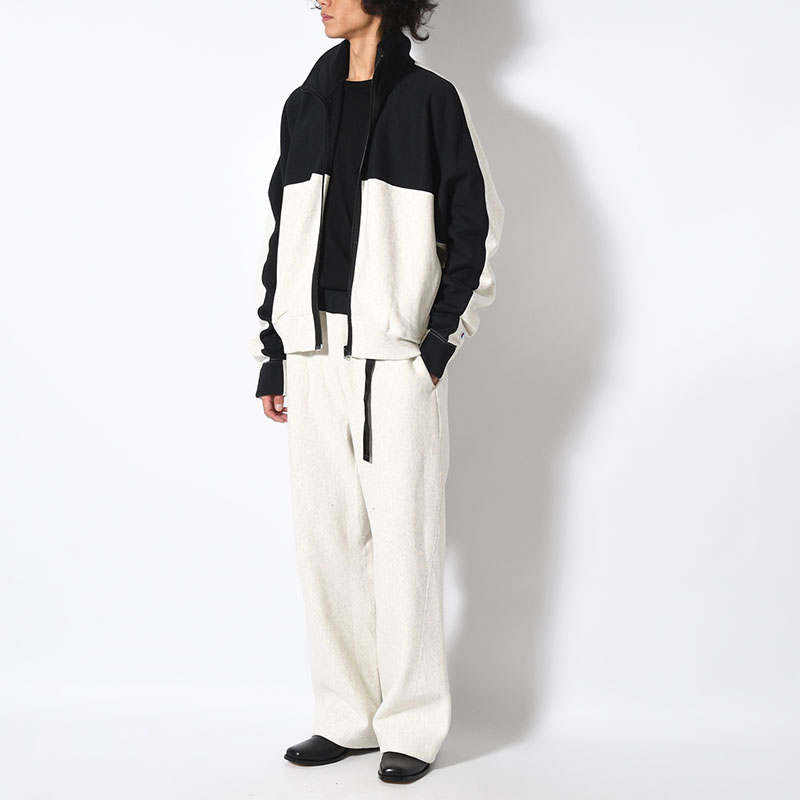 HIGHNECK ZIP UP SWEATSHIRT -2.COLOR-