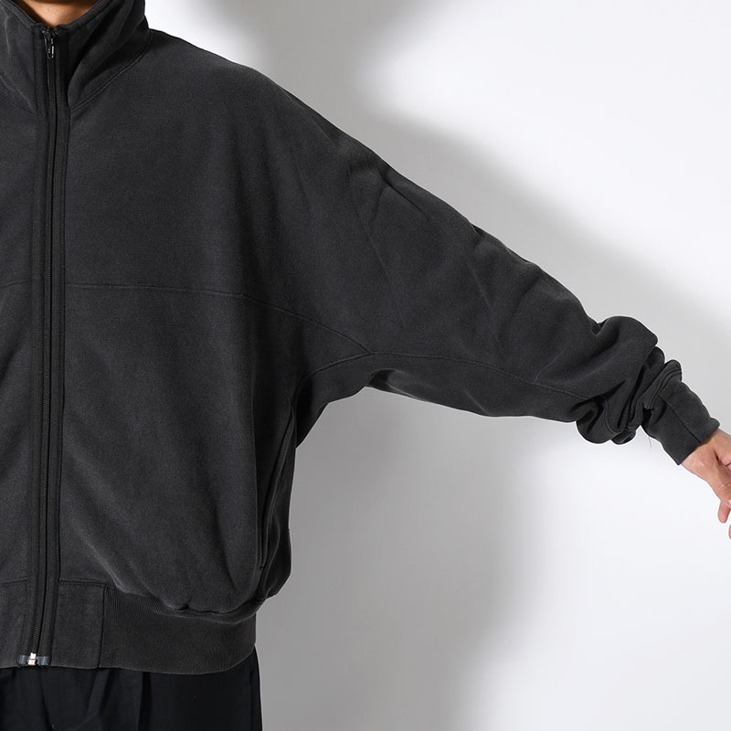 HIGHNECK ZIP UP SWEATSHIRT -2.COLOR-