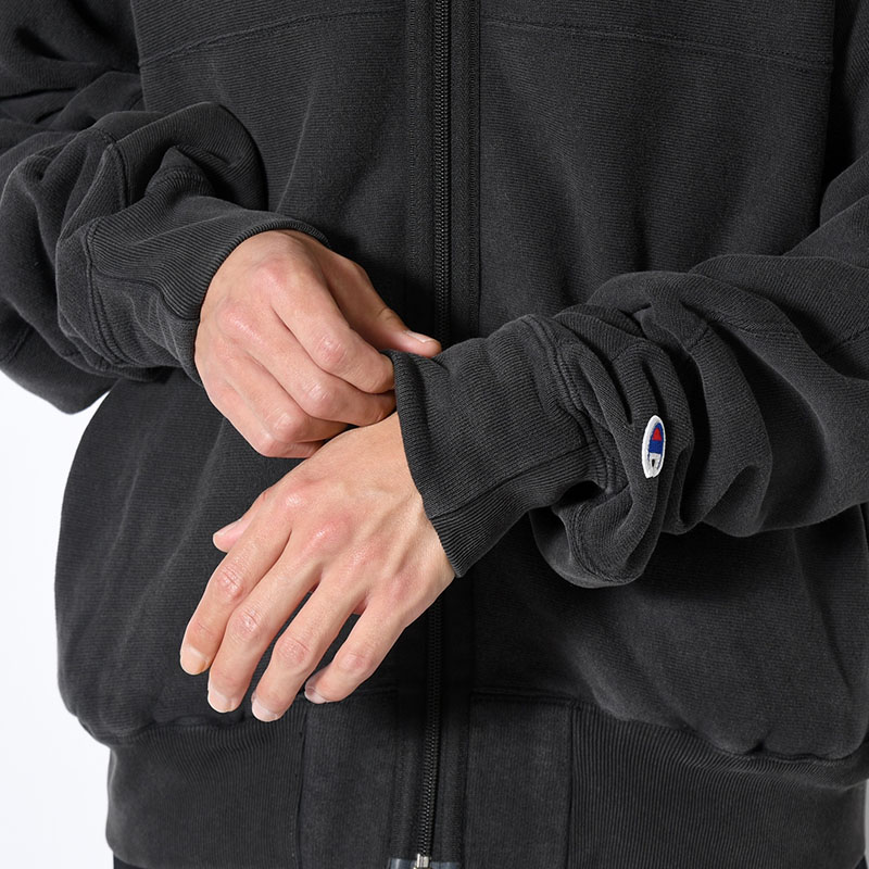 HIGHNECK ZIP UP SWEATSHIRT -2.COLOR-