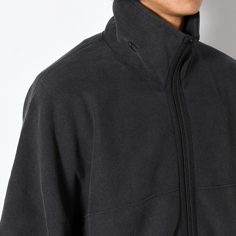 HIGHNECK ZIP UP SWEATSHIRT -2.COLOR-
