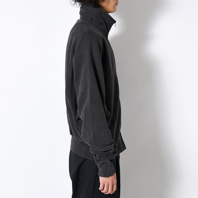 HIGHNECK ZIP UP SWEATSHIRT -2.COLOR-