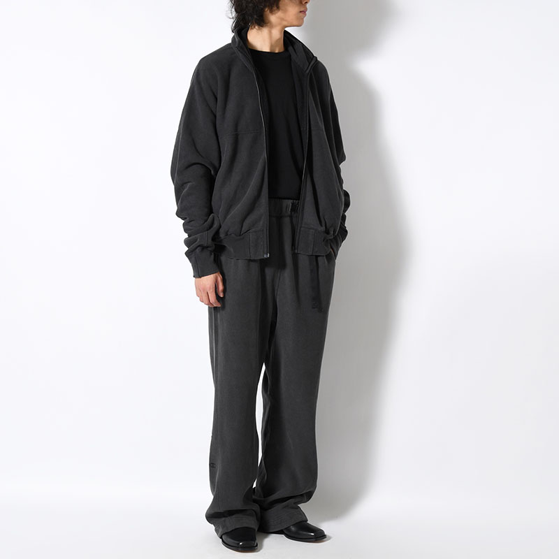 HIGHNECK ZIP UP SWEATSHIRT -2.COLOR-