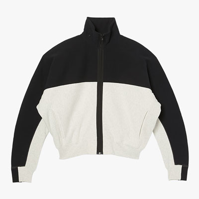 HIGHNECK ZIP UP SWEATSHIRT -2.COLOR-