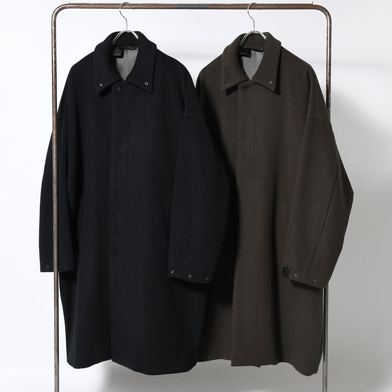 BALMACAAN COAT WOOL -2.COLOR-