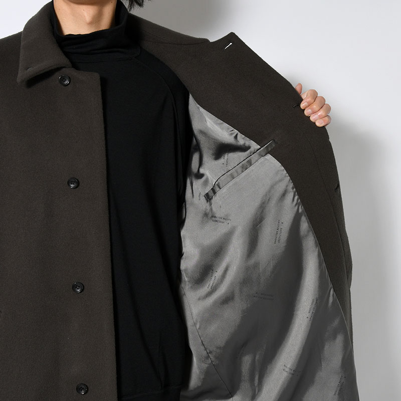 BALMACAAN COAT WOOL -2.COLOR-