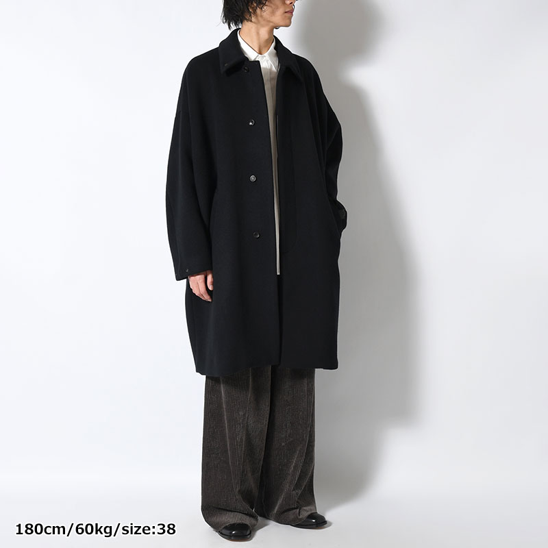 BALMACAAN COAT WOOL -2.COLOR-