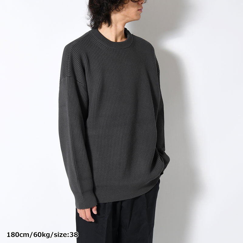 CREWNECK KNIT -2.COLOR-