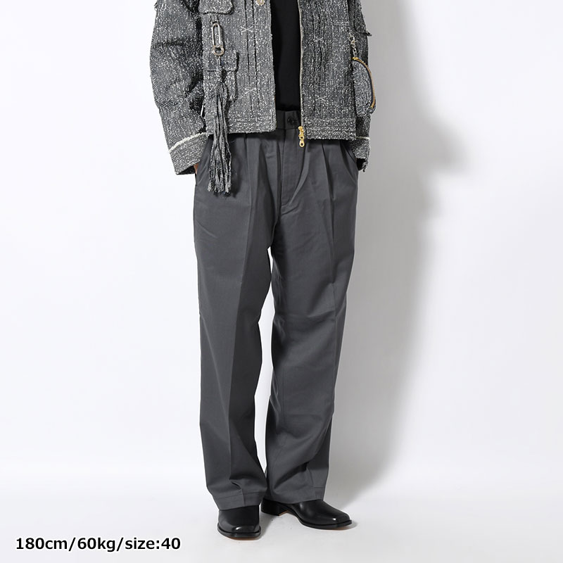1TUCK PANTS -2.COLOR-