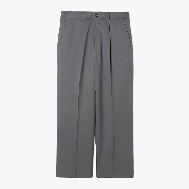 1TUCK PANTS -2.COLOR-(CHARCOAL)