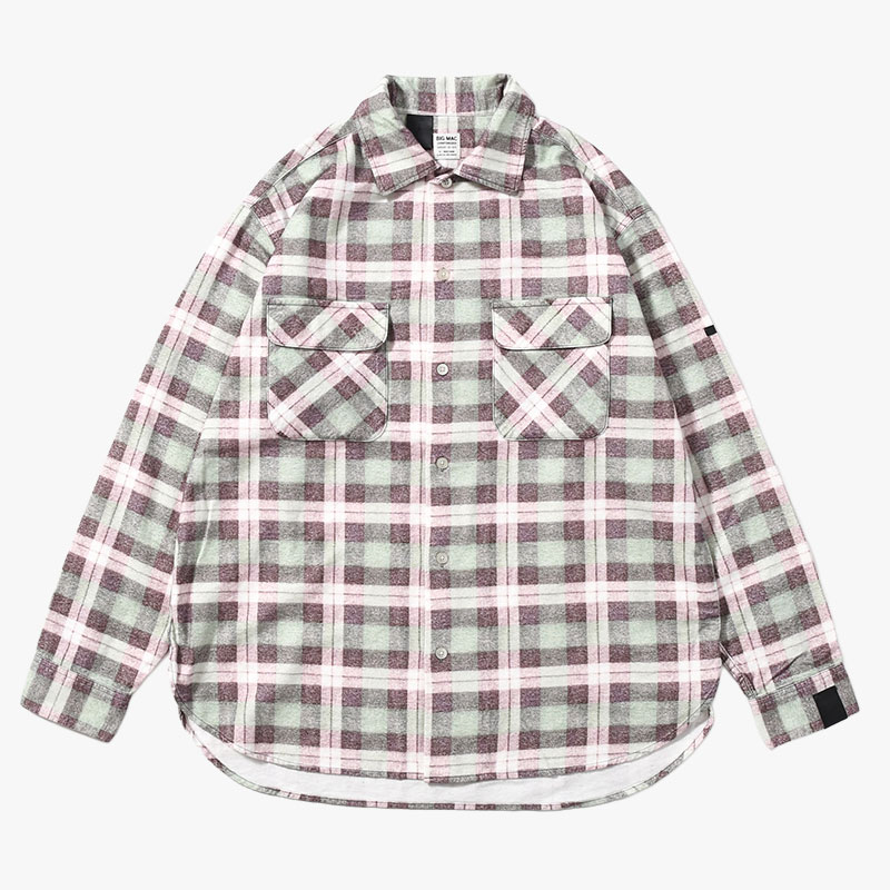 SHIRT -GRN CHECK-