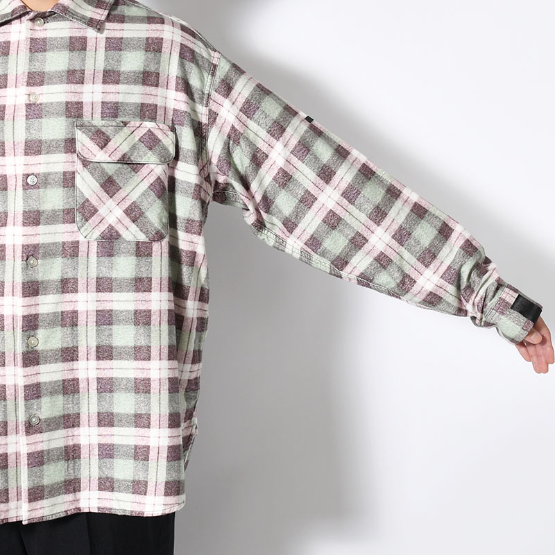SHIRT -GRN CHECK-