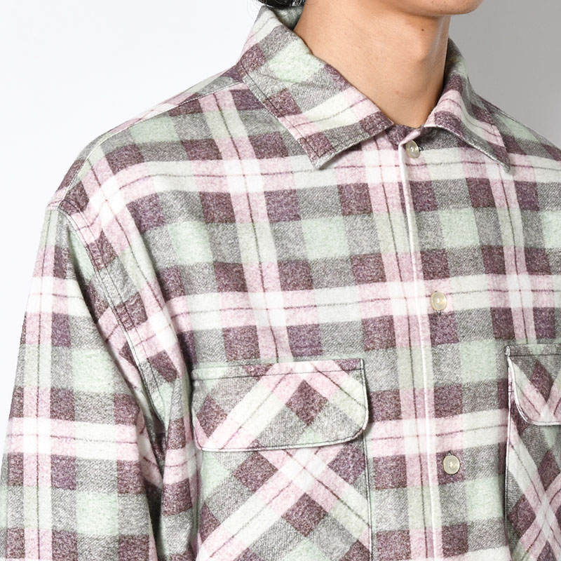 SHIRT -GRN CHECK-