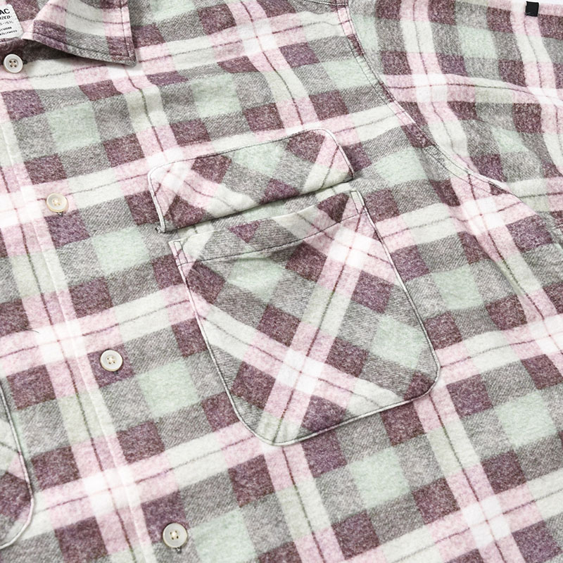 SHIRT -GRN CHECK-