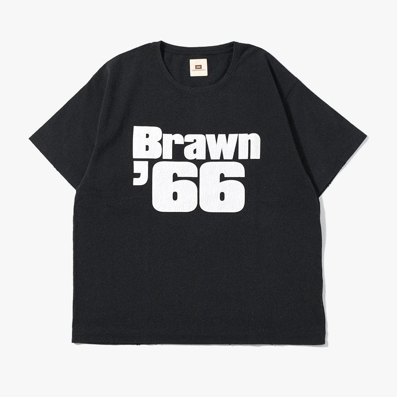 BRAWN `66 TEE -2.COLOR-(BLACK)