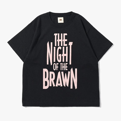 Night of the BRAWN TEE -BLACK-
