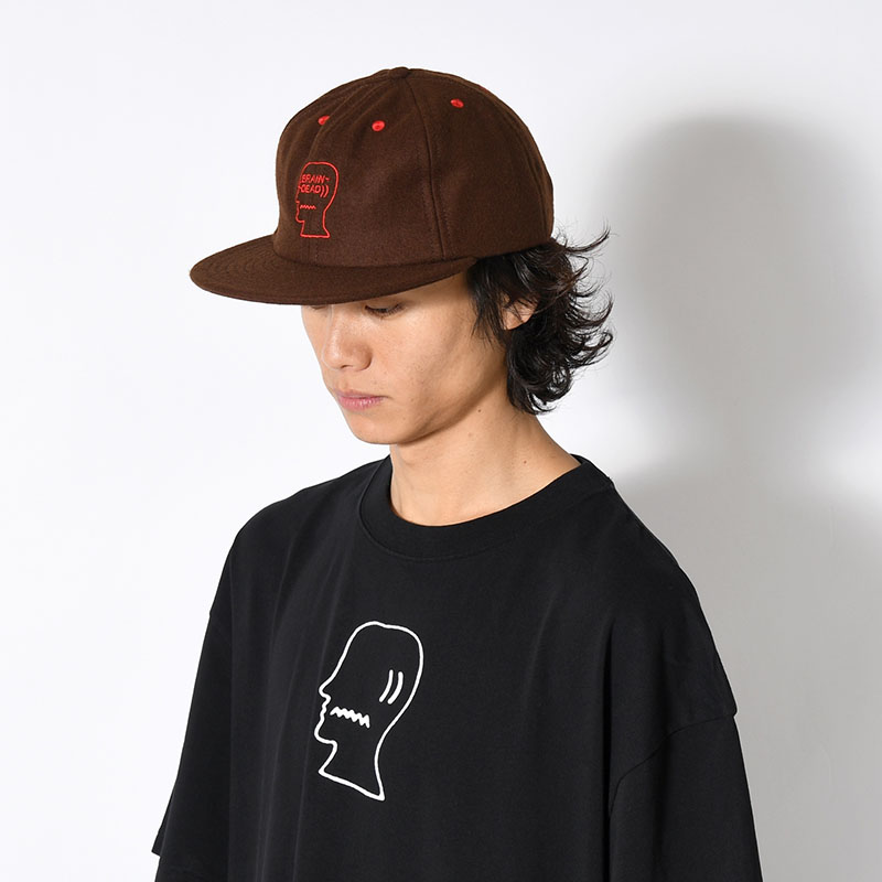 FLANNEL LOGOHEAD 6PANEL HAT -3.COLOR-