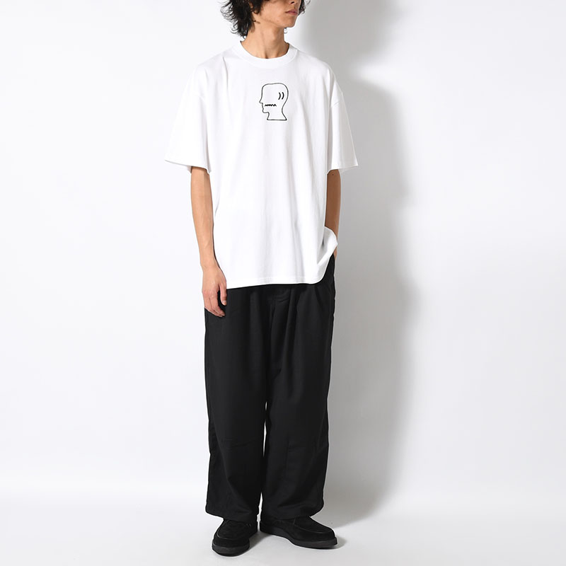 BRAIN DEAD LOGO HEAD T-SHIRT -2.COLOR-
