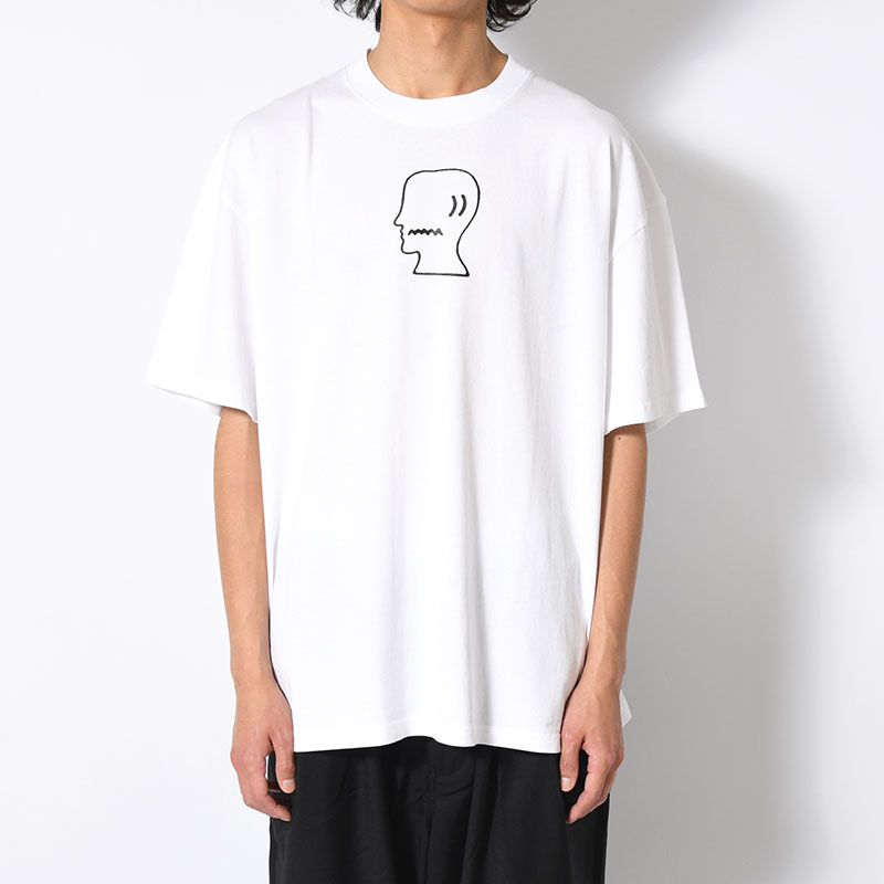 BRAIN DEAD LOGO HEAD T-SHIRT -2.COLOR-