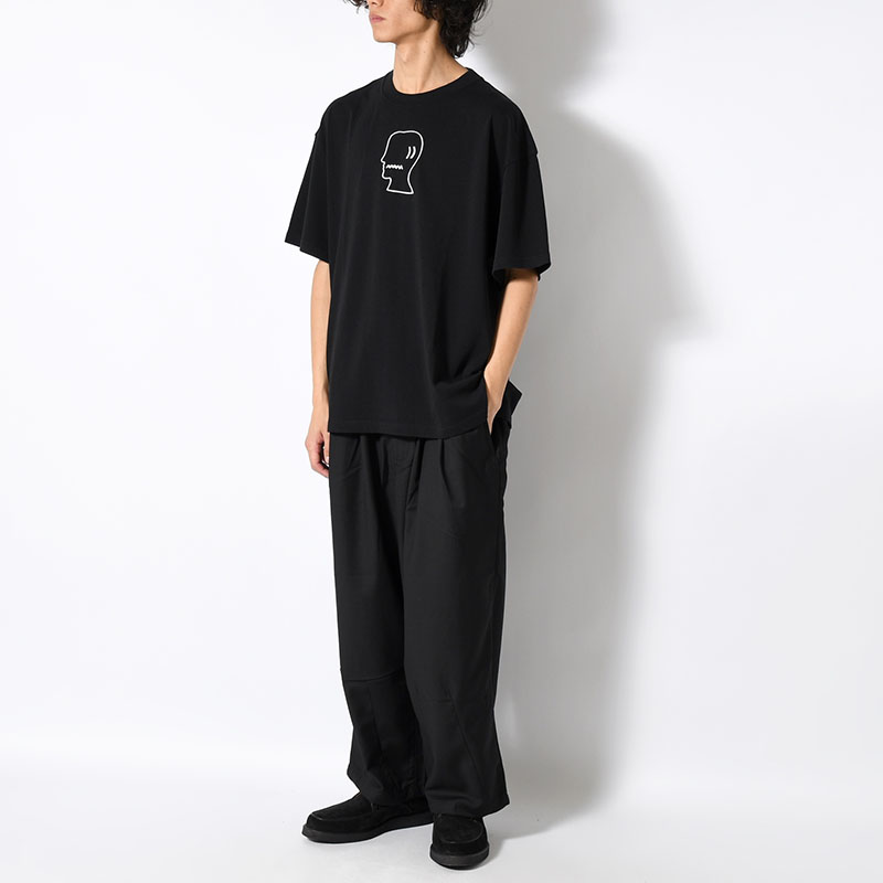 BRAIN DEAD LOGO HEAD T-SHIRT -2.COLOR-
