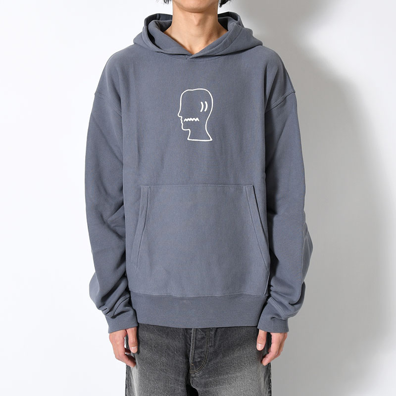 BRAIN DEAD LOGOHEAD HOODIE -2.COLOR-