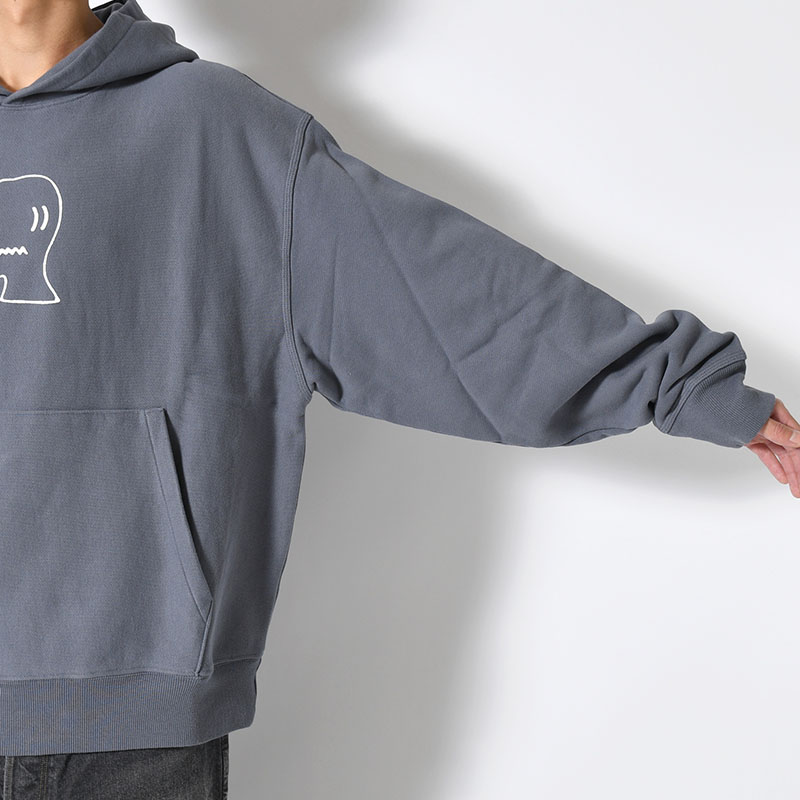 BRAIN DEAD LOGOHEAD HOODIE -2.COLOR-