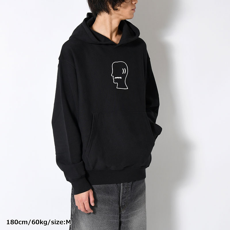 BRAIN DEAD LOGOHEAD HOODIE -2.COLOR-