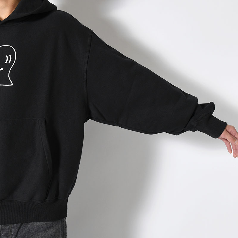 BRAIN DEAD LOGOHEAD HOODIE -2.COLOR-