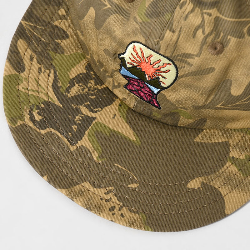 MESH PANEL LOGOHEAD HAT -LEAF CAMO-