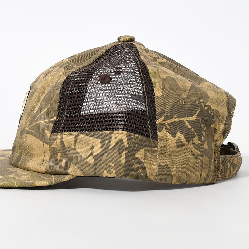 MESH PANEL LOGOHEAD HAT -LEAF CAMO-