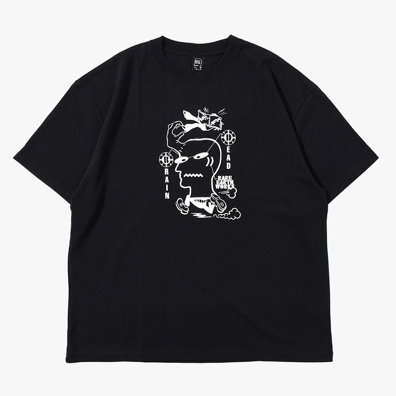 EARTH WORKS T-SHIRT -BLACK-