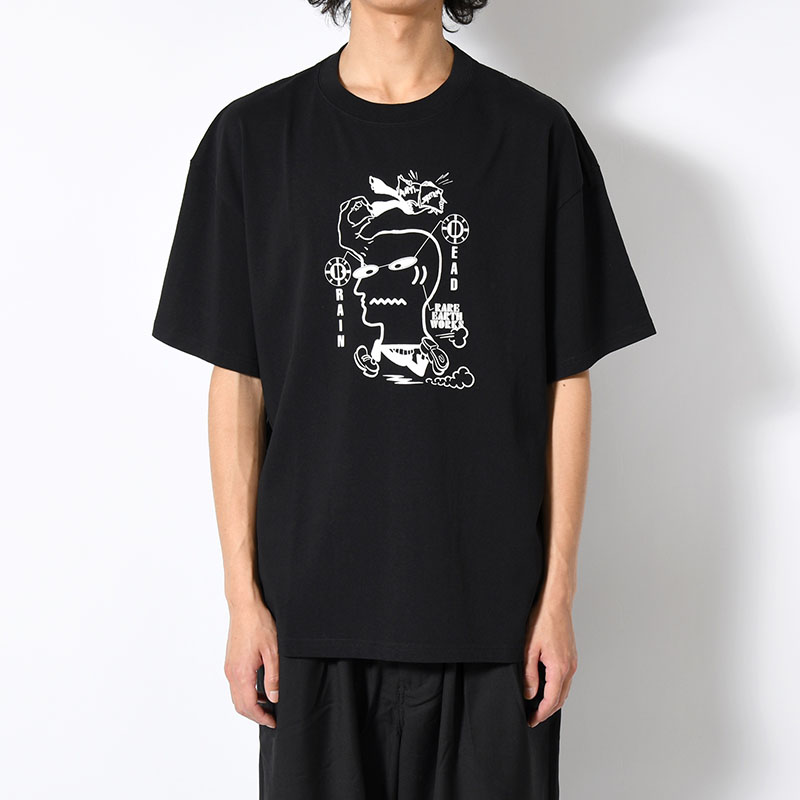 EARTH WORKS T-SHIRT -BLACK-