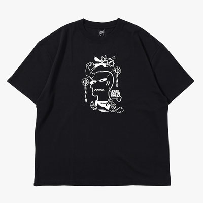 EARTH WORKS T-SHIRT -BLACK-