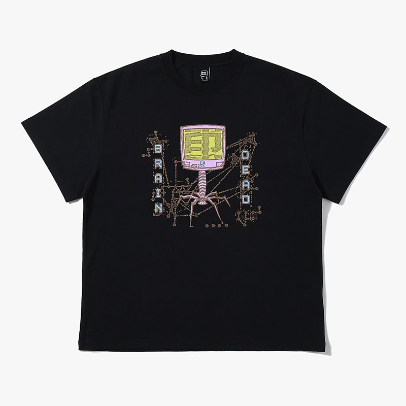 BD IN TELEVISION TEE -2.COLOR-(BLACK)