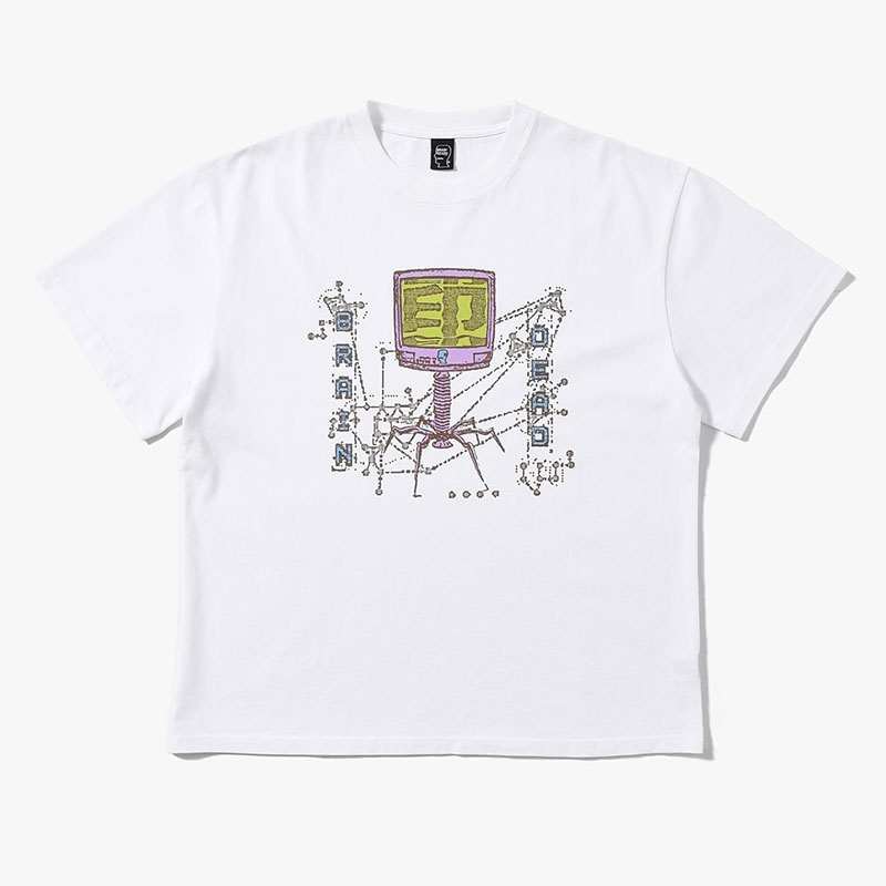BD IN TELEVISION TEE -2.COLOR-(WHITE)