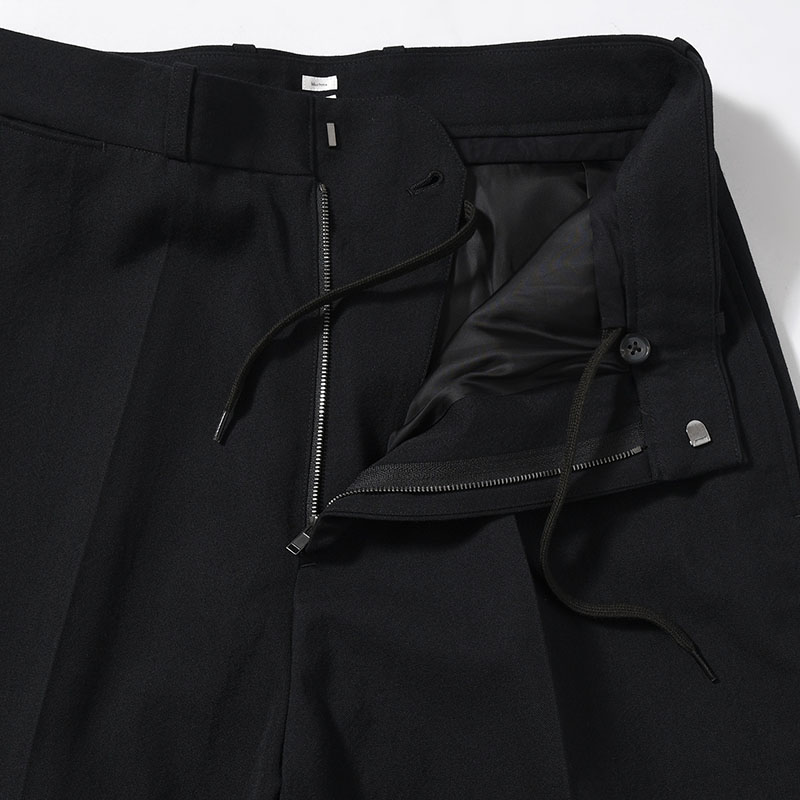 Wool Gabardine Trousers -2.COLOR-