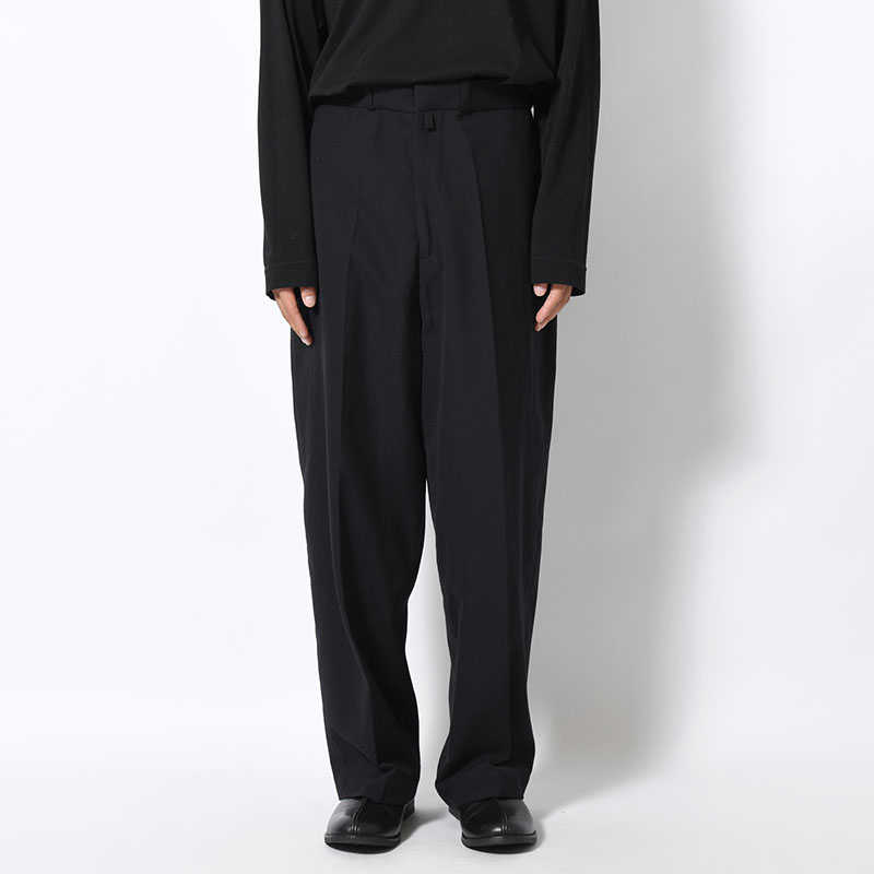 Wool Gabardine Trousers -2.COLOR-