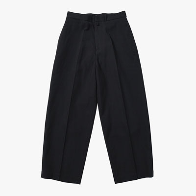 Wool Gabardine Trousers -2.COLOR-