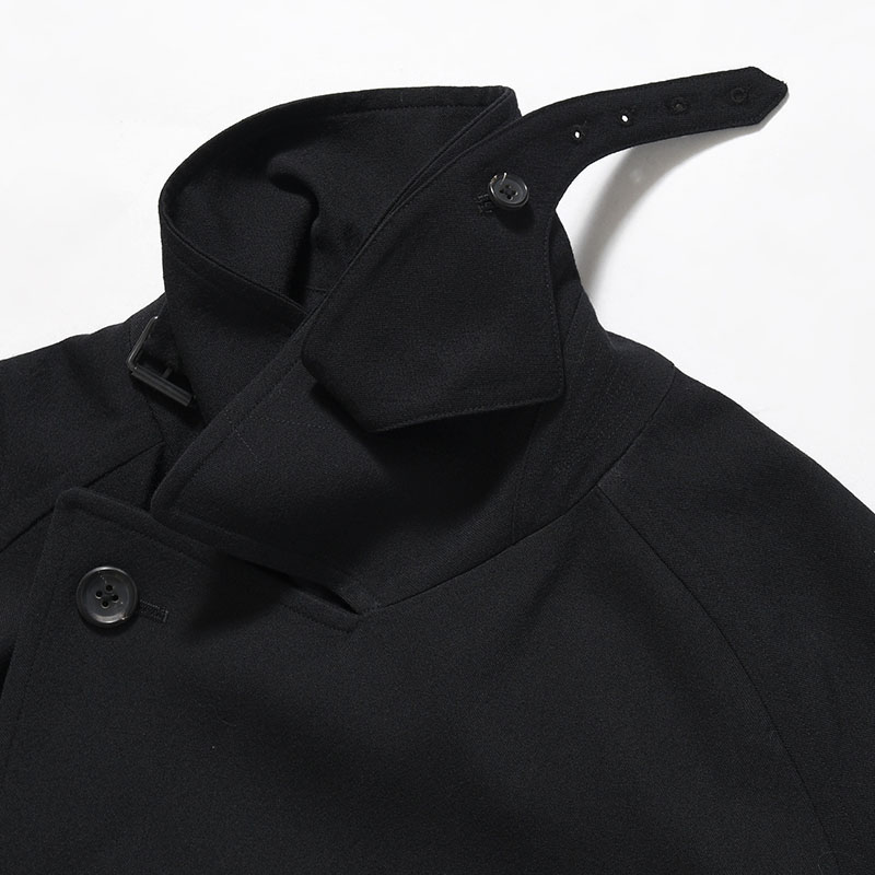 Wool Gabardine Trench Coat -2.COLOR-