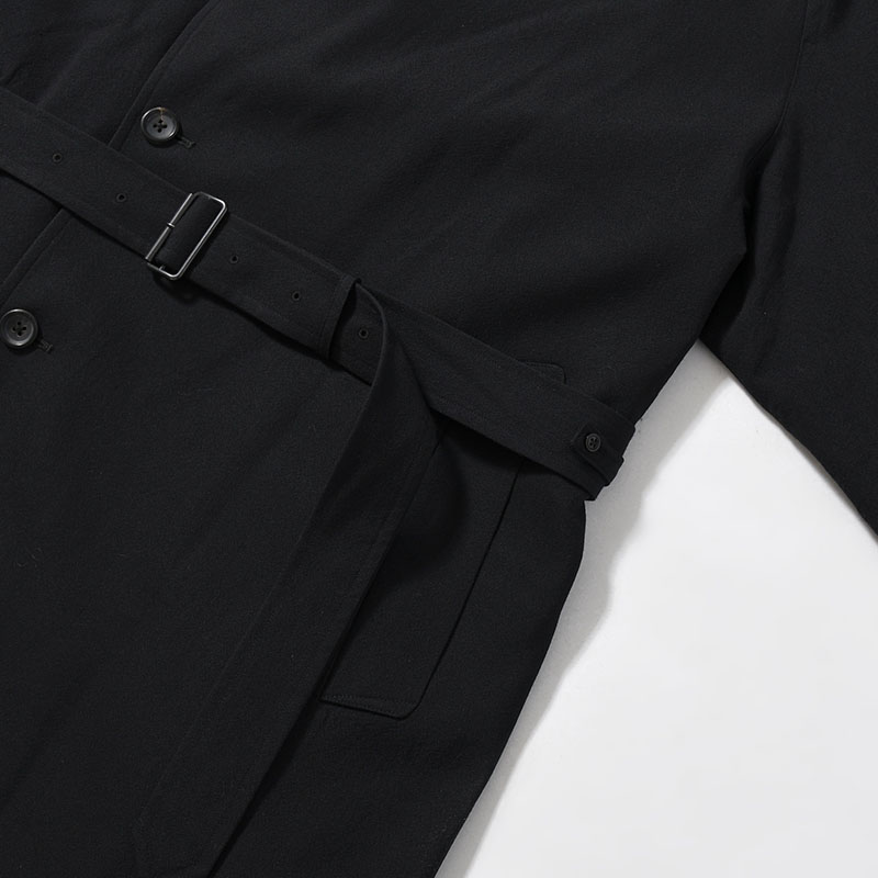 Wool Gabardine Trench Coat -2.COLOR-