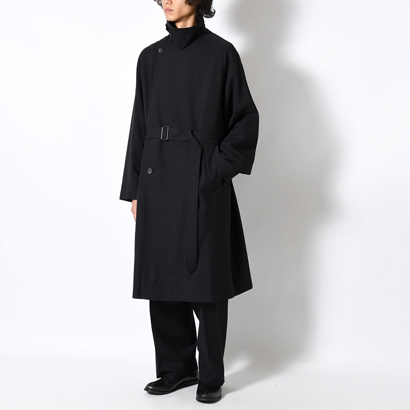 Wool Gabardine Trench Coat -2.COLOR-