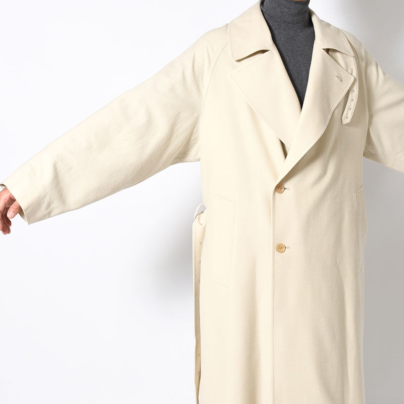 Wool Gabardine Trench Coat -2.COLOR-